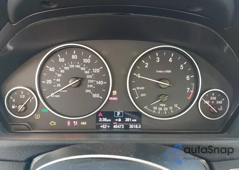 2013 BMW 320I xDrive from USA, damaged, VIN WBA3C3C50DF982531